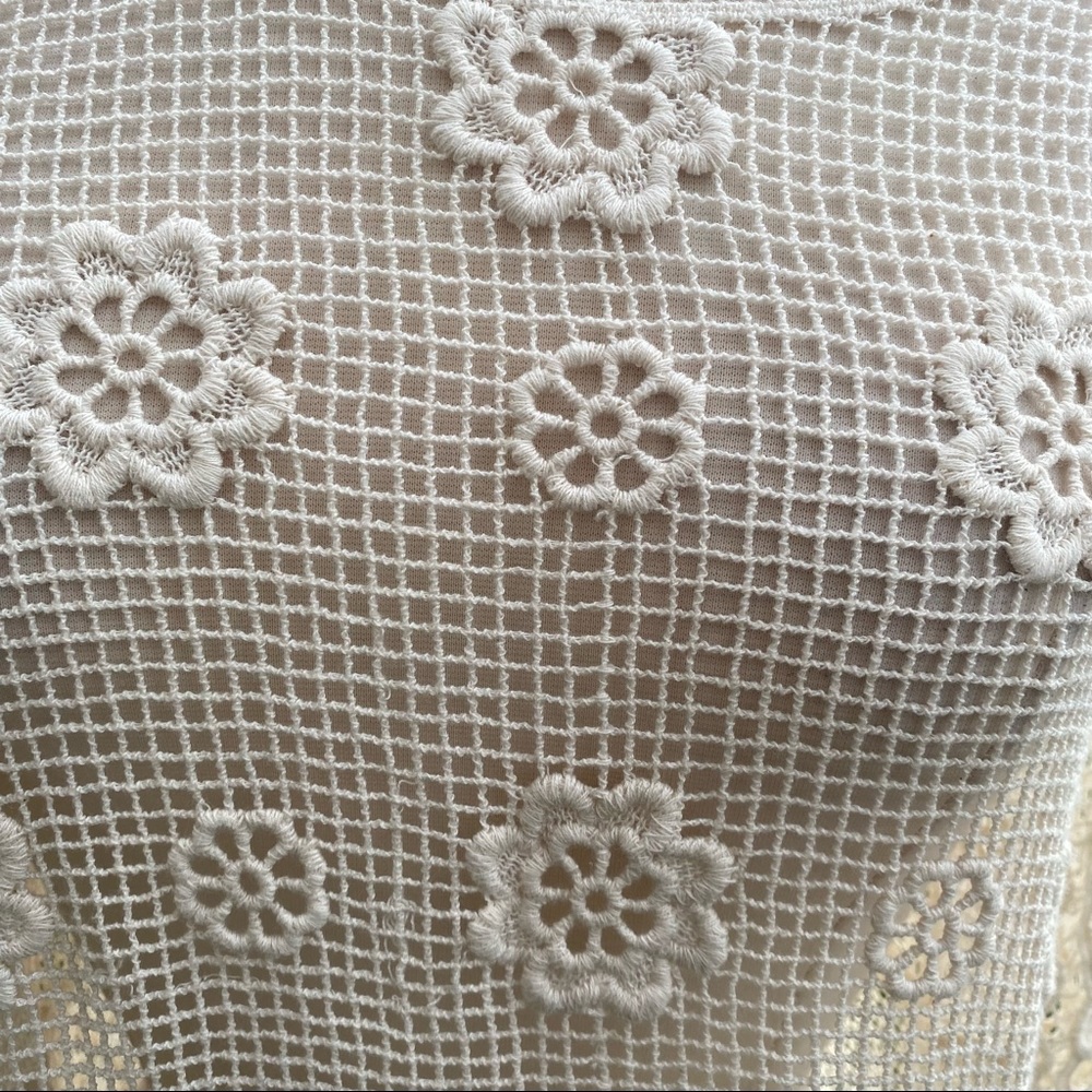 Phase One | Boho Crochet Overlay Top - Picture 13 of 14